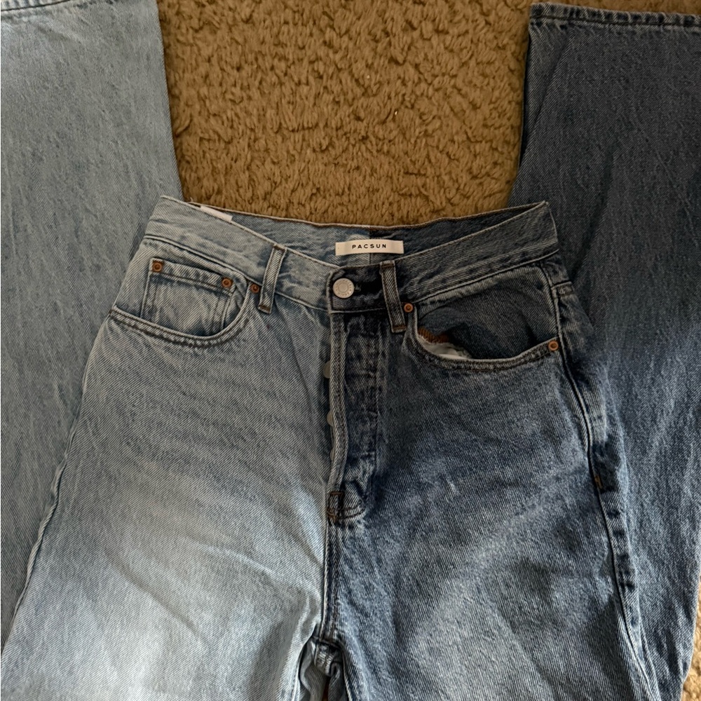 PacSun Two-Toned Straight jeans